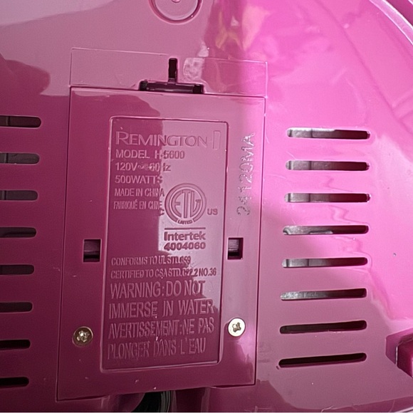 Remington Ionic 20 Hot Rollers Velvet Wax Core H-5600 3 Sizes Never Used Works - Picture 9 of 10